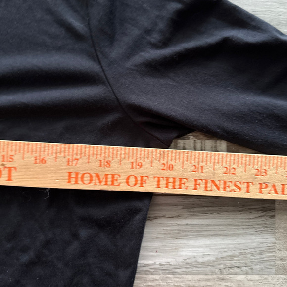 Harley-Davidson Womens Embellished Graphic Sleeve Large Bling Rhinestone V-Neck - Picture 8 of 10